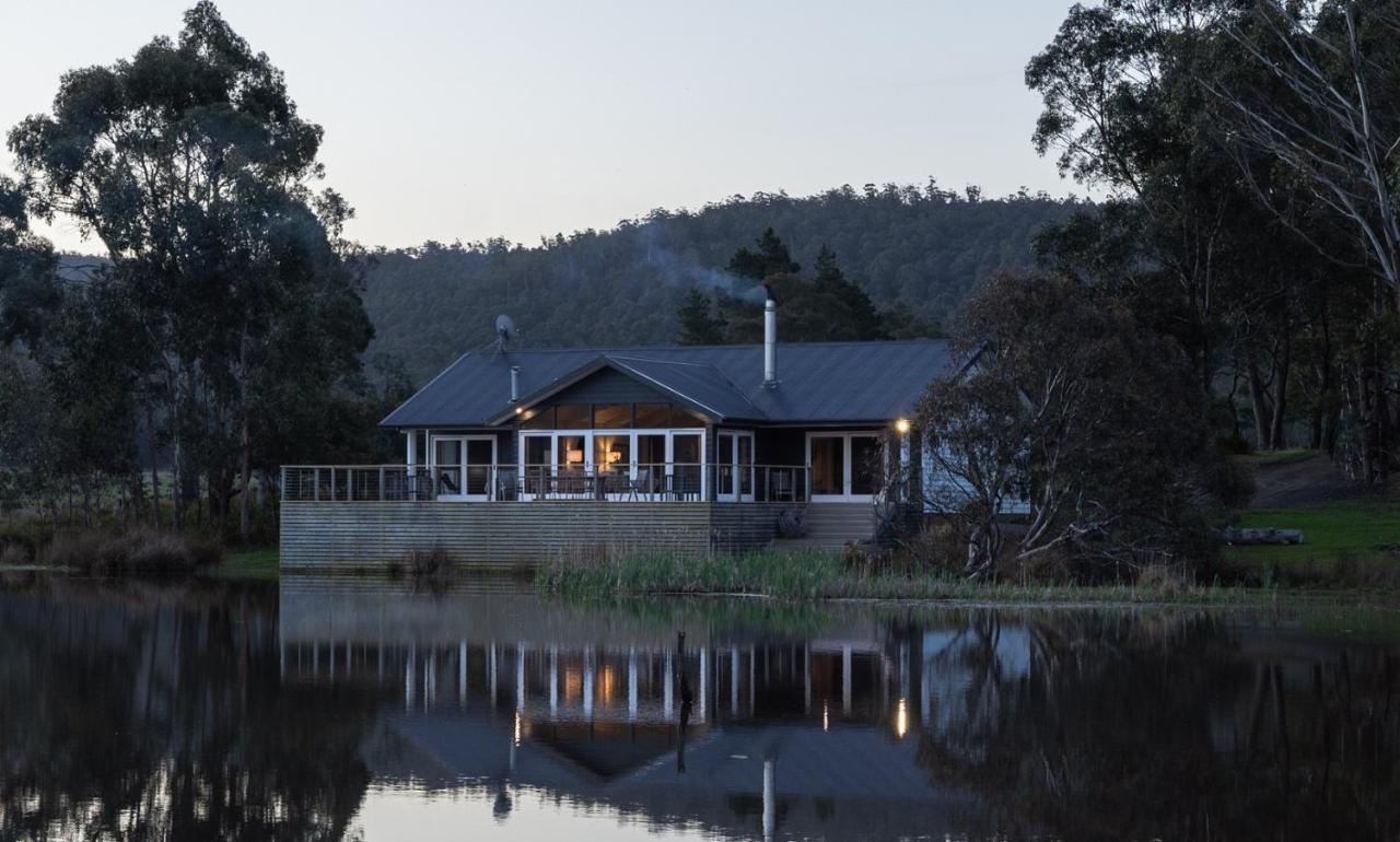 Currawong Lakes Tasmania Lake Leake Buitenkant foto